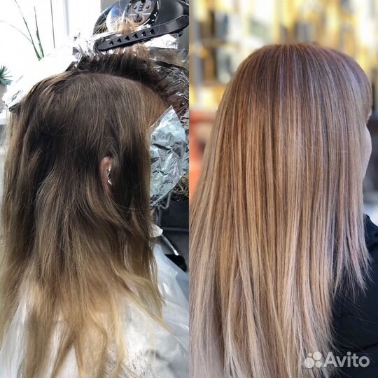 Окрашивание волос