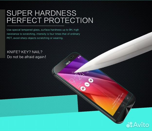 Защитное стекло Asus Zenfone Zoom 2016 (ZX551ML)