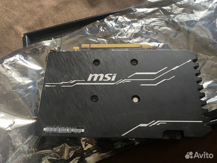 MSI Ventus XS GTX 1660 Super OC