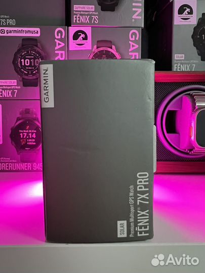 Garmin fenix 7x pro solar