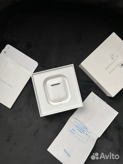 Оригинальные наушники Airpods 2