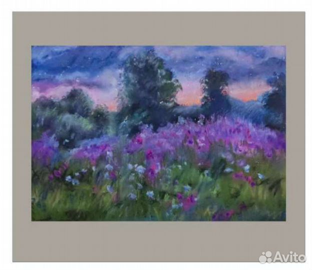 Картина пастель