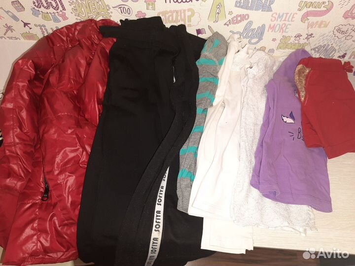 Вещи пакетом на девочку 134р-р