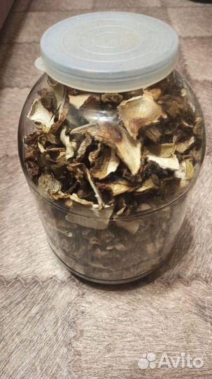 Грибы белые сушеные