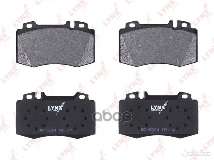 Колодки тормозные передние mercedes-benz C180K