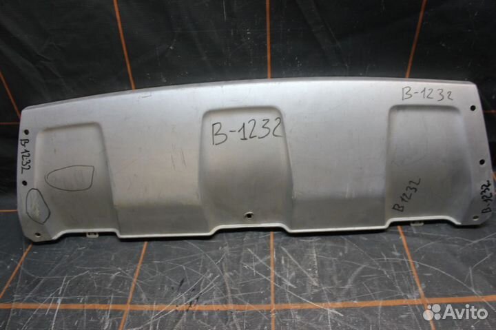 Спойлер бампера переднего - Renault Duster