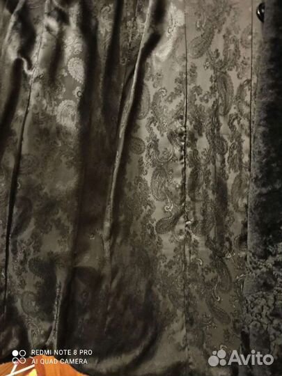 Шуба мутоновая с капюшоном