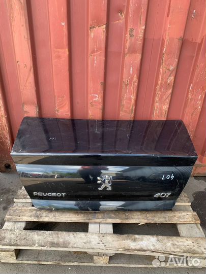 Крышка багажника Пежо 407 Peugeot 407 седан
