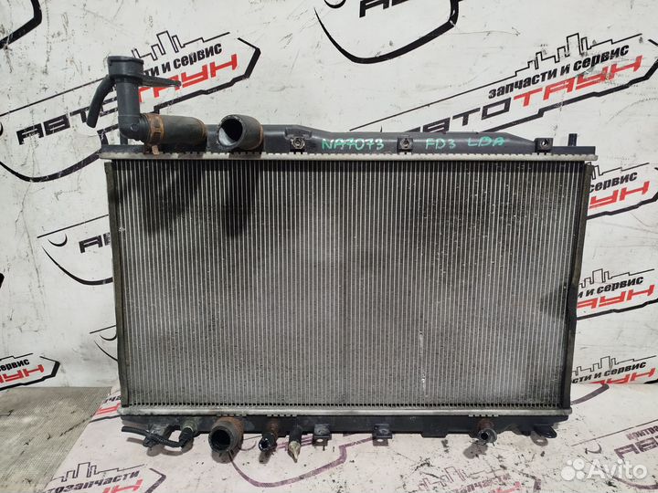 Радиатор двигателя honda K20A LDA MF5 R18A civic civic hybrid FD1 FD2 FD3 атм без диффузора NA7073