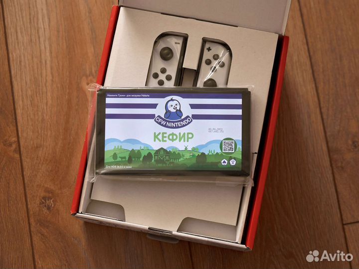 Новая Nintendo switch oled прошитая (+256Гб)