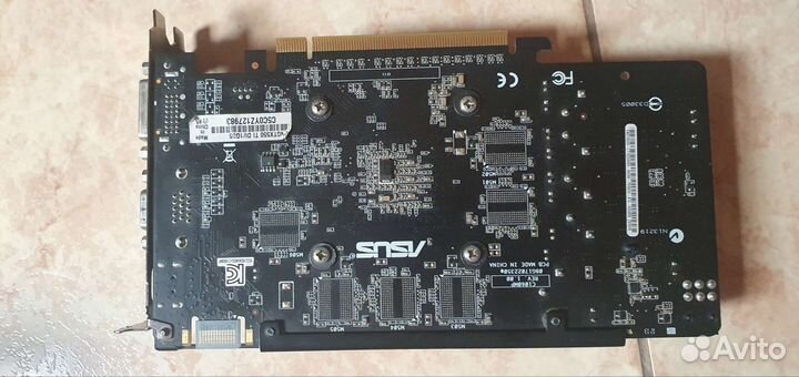 Видеокарта gtx 550 ti 1gb от Asus