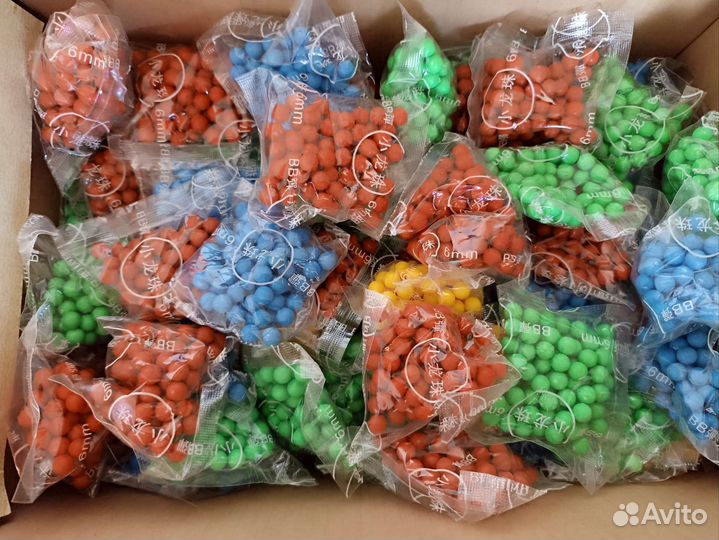 Пульки пластиковые 6мм