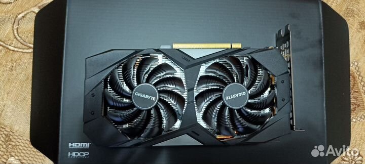Видеокарта 1660 gigabyte