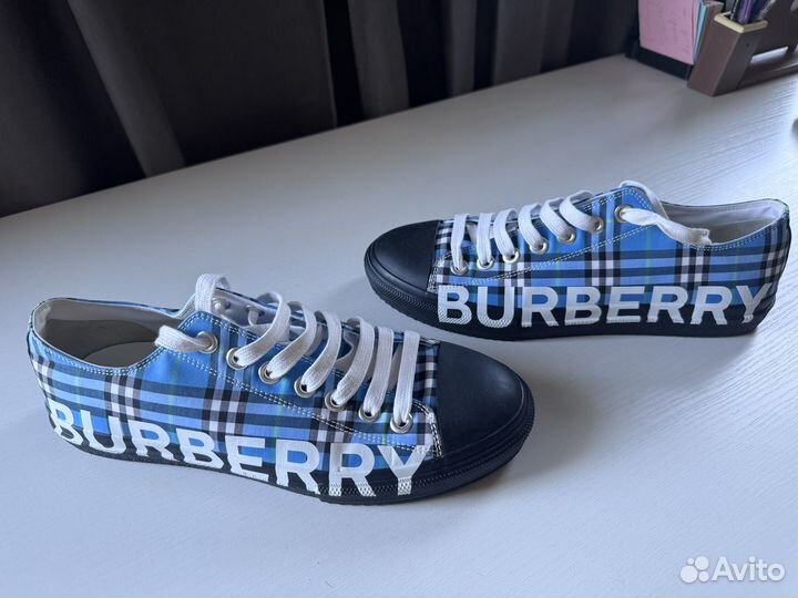 Кеды burberry мужские