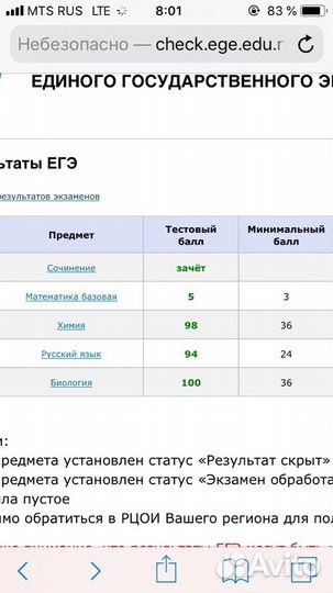 Репетитор по химии