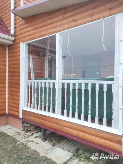 Мягкие окна для беседки