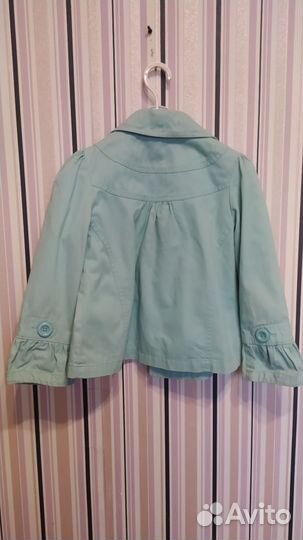 Плащ, джинсовый комбинезон, джинсы 110-116