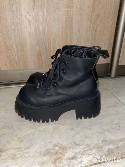 Ботинки кожанные 37р