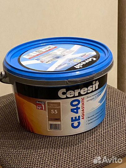 Затирка ceresit CE 40