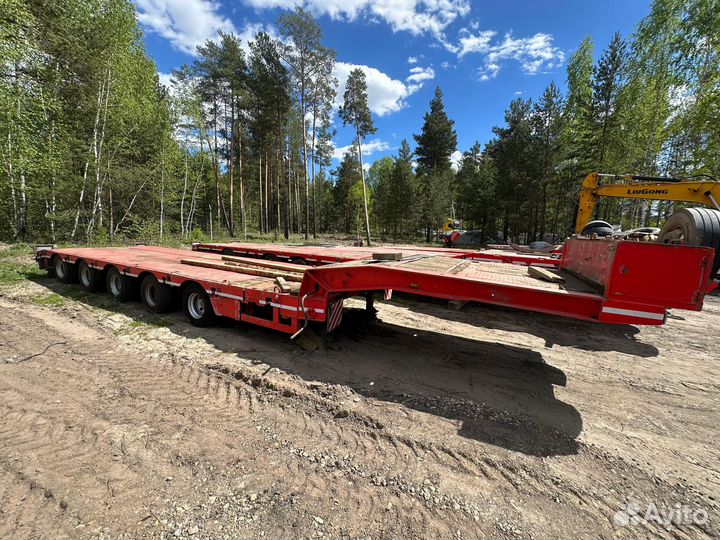 Полуприцеп трал (тяжеловоз) Faymonville STN-4AU, 2004