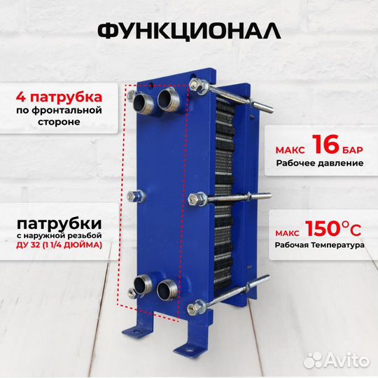 Пластины M6М Н1234 для теплообменника Alfa Laval