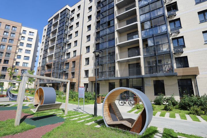 1-к. квартира, 53,8 м², 4/9 эт.