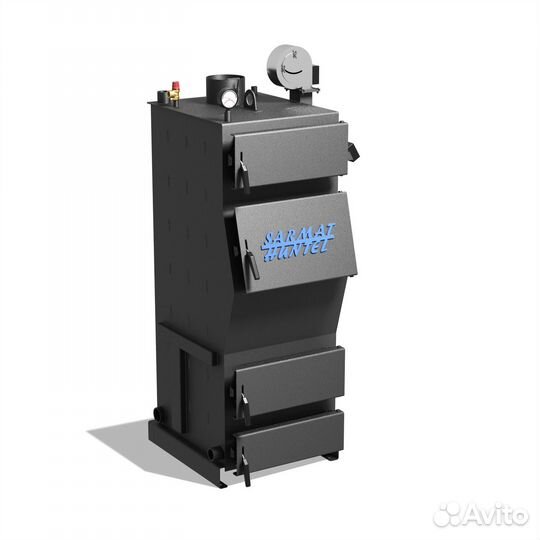 Твердотопливный котел длительного горения