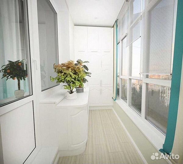 Остекление балкона, лоджии