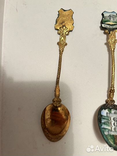 Коллекционная ложка Кисловодск сувенир СССР