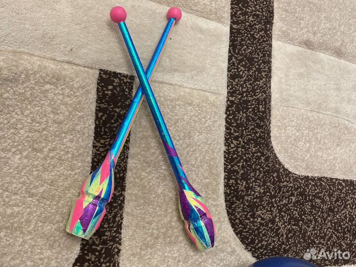 Булавы гимнастические pastorelli 36