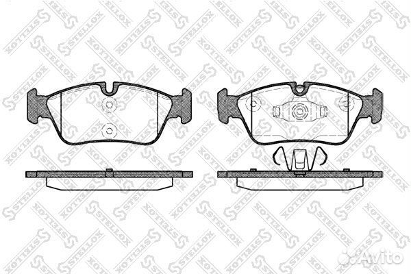 Колодки тормозные передние