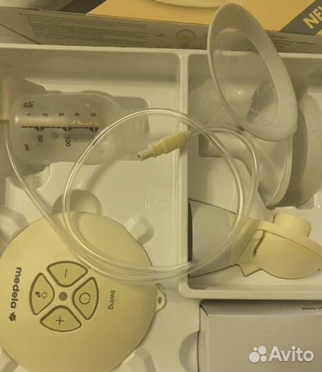 Молокоотсос medela swing flex электрический