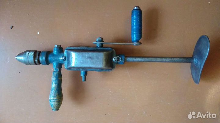 Дрель ручная СССР ретро