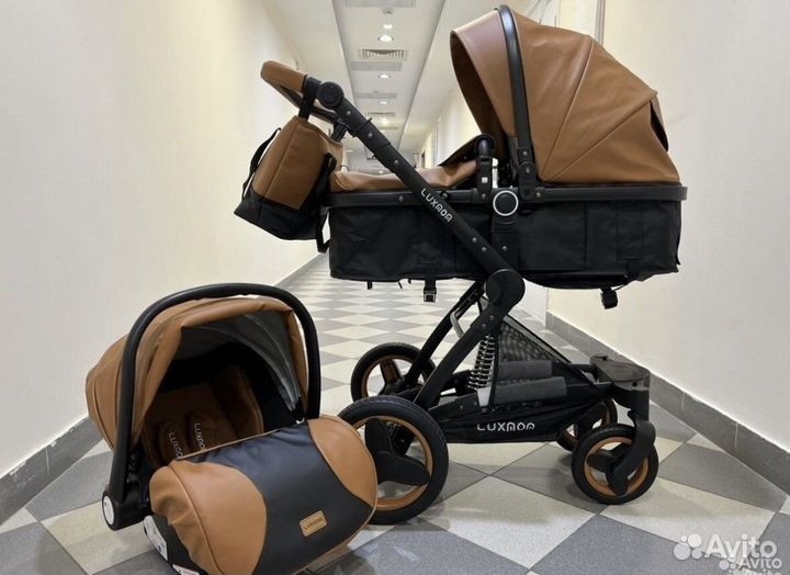 Коляска 3 в 1 Luxmom X6