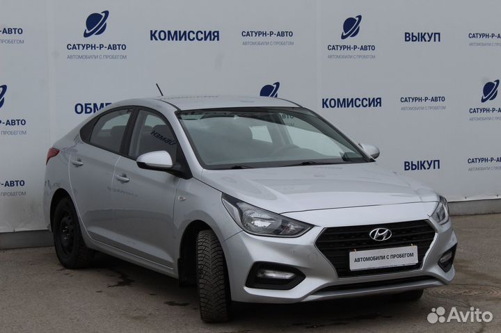 Hyundai Solaris 1.6 МТ, 2019, 41 000 км