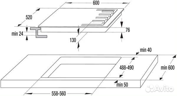 Варочная поверхность Gorenje GW641W