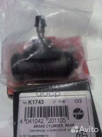 Цилиндр тормозной задний K1743 fenox