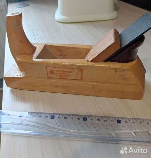 Рубанок ручной СССР деревянный