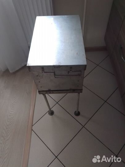 Мангал + коптильня