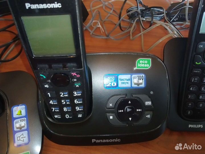 Телефоны Panasonic и Philips бу