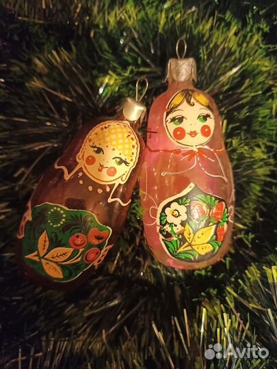 Ëлочные игрушки ретро