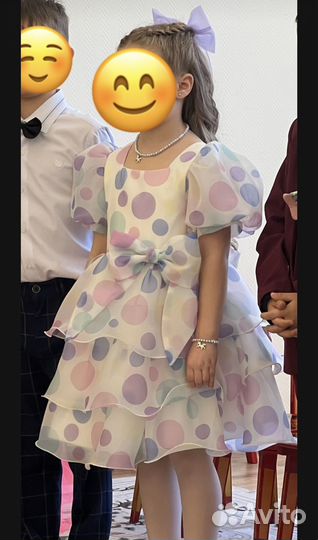 Платье на выпускной в детский сад 122