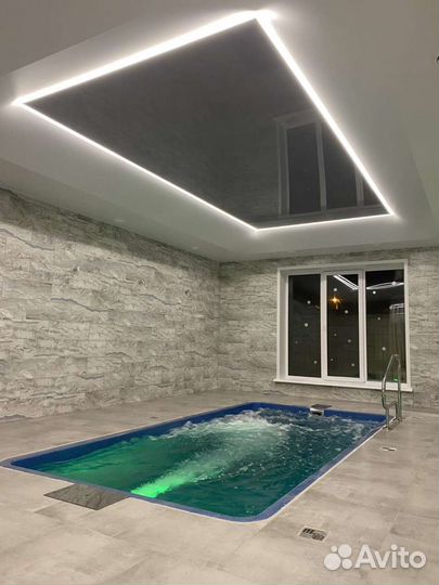 Сауна с бассейном