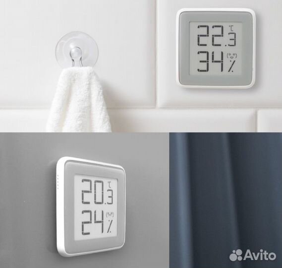 Метеостанция MiaoMiaoce Smart Hygrometer (White/Бе