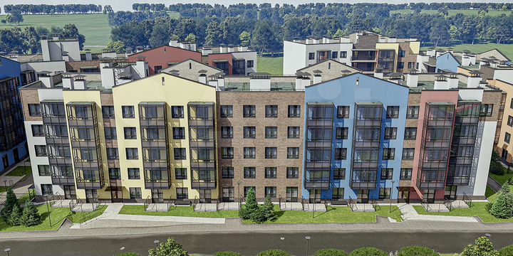 Квартира-студия, 23,7 м², 3/5 эт.