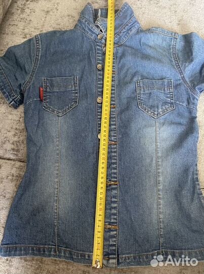 Рубашка джинсовая италия