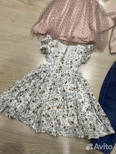 Одежда пакетом на девочку 110-116