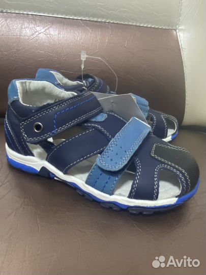 Сандали для садика 28 р-р кожа