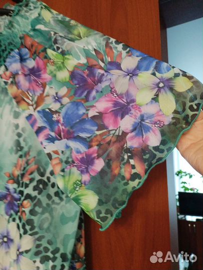 Блузка-сеточка 58 размера