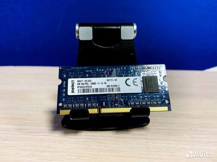 Оперативная память Kingston DDR3L 4Gb